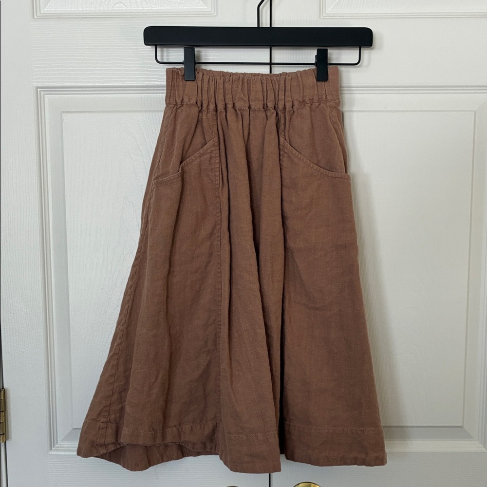Kidphilosophy Clay Linen Women's Skirt XS